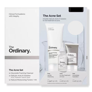 The Acne Set: 3-Step Regimen Kit