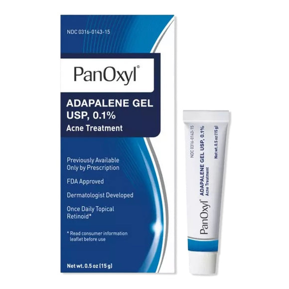 Adapalene 0.1% Leave-On Gel Acne Treatment