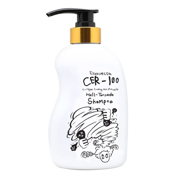 Elizavecca CER-100 Collagen Coating Hair A+ Muscle Hell -Tornado Shampoo