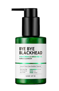 Bye Bye Blackhead Green Tea Tox Bubble Cleanser | Limpiador para Puntos Negros 120g