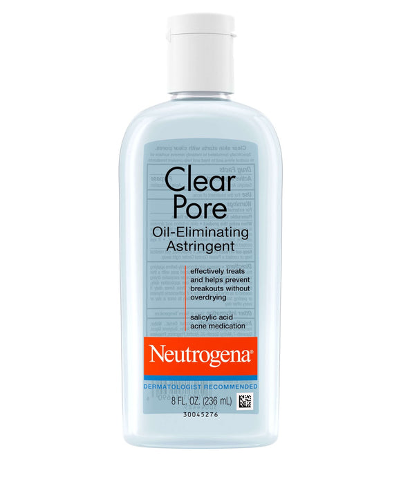 Neutrogena Clear Pore Oil-Eliminating Astringent - 8oz