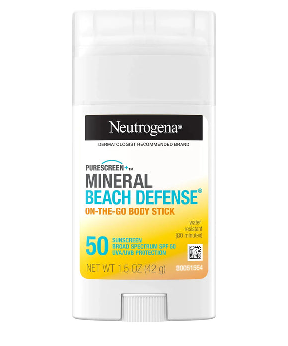 Purescreen+ Mineral Beach Defense™ On-The-Go Body Stick Sunscreen SPF 50 42g