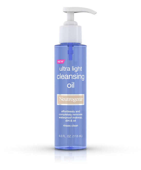 Neutrogena Ultra Light Face Cleansing Oil & Makeup Remover - 4 fl oz
