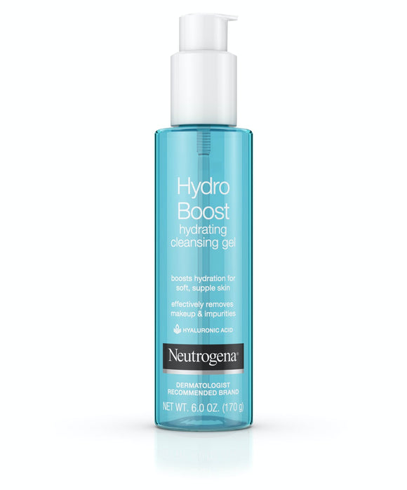 Hydro Boost Hydrating Cleansing Gel & Oil-Free Makeup Remover with Hyaluronic Acid (170g)