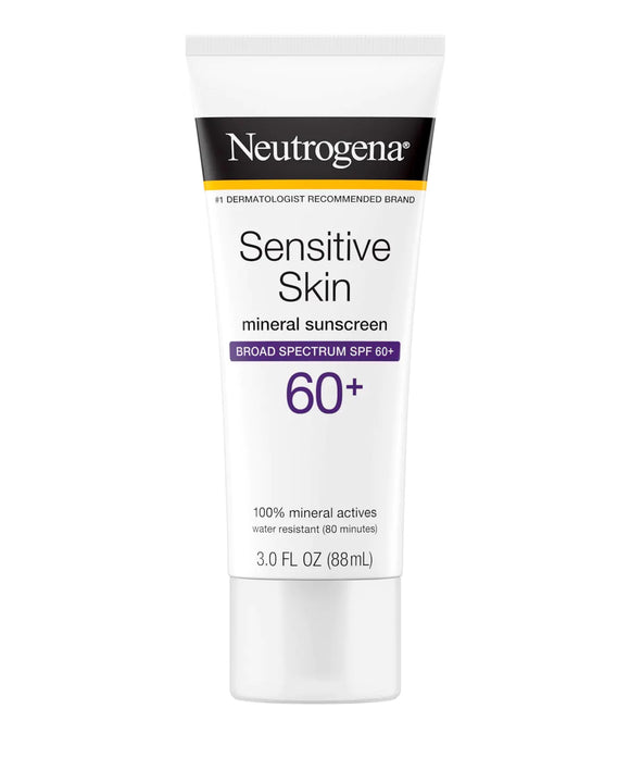 Sensitive Skin Sunscreen Lotion Broad Spectrum SPF 60+ 88ml