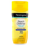 Beach Defense Water + Sun Protection Oxybenzone-Free Sunscreen Lotion Broad Spectrum SPF 70