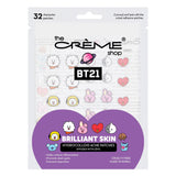 The Crème Shop | BT21: Brilliant Skin - Hydrocolloid Acne Patches | Infused with Zinc