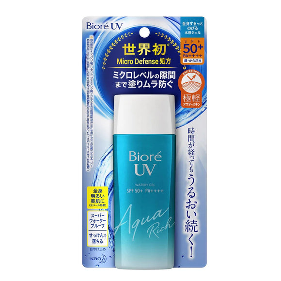 Kao - Biore - UV Aqua Rich Watery Gel SPF50+ PA++++  90ml