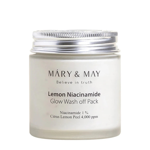 Lemon Niacinamide Glow Wash Off Pack 125g