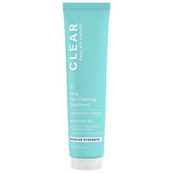 CLEAR Daily Skin Clearing Treatment with 2.5% Benzoyl Peroxide